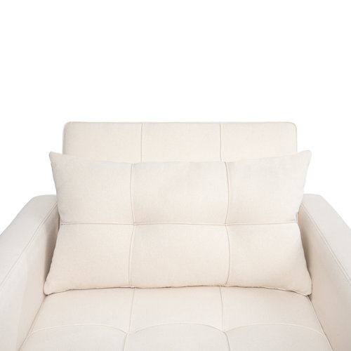 Ebern Designs Chirokitia 3 in 1 Convertible Chair Bed, Lounger Sleeper